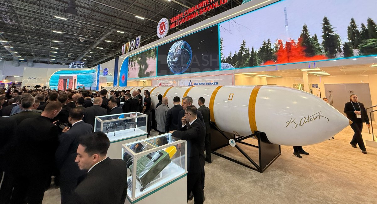 Туреччина презентувала свою першу міжконтинентальну балістичну ракету дальністю 6000 км