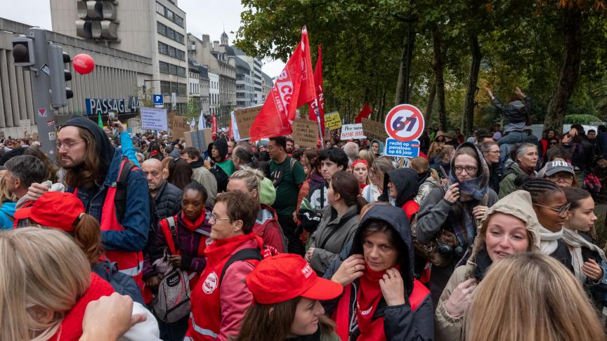 Бельгію охопив масштабний триденний загальнонаціональний страйк