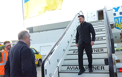 Зеленський прибув до Брюсселя: переговорив з Трампом та зустрівся із Рютте