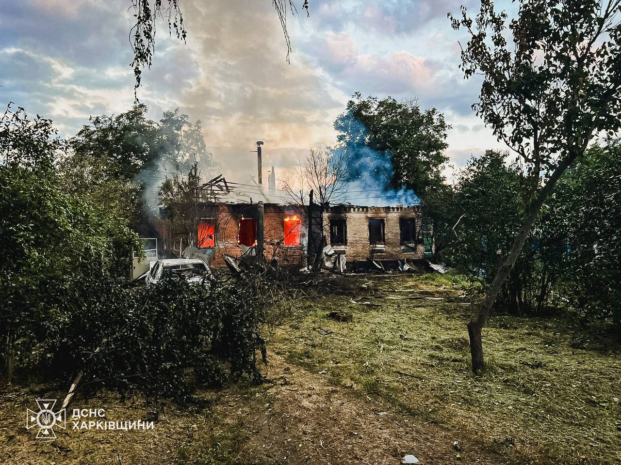 На Харківщині внаслідок російської дронової атаки постраждали шестеро людей. ФОТО