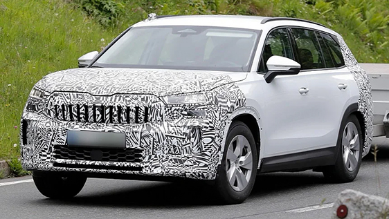 Оновлений кросовер Skoda Kodiaq помітили в Альпах Оновлений кросовер Skoda Kodiaq помітили в Альпах