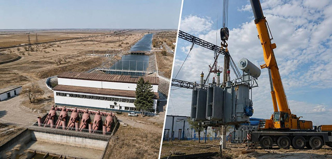 Блекаут у Криму: росіяни знімають трансформатори з насосних станцій Північнокримського каналу - АТЕШ