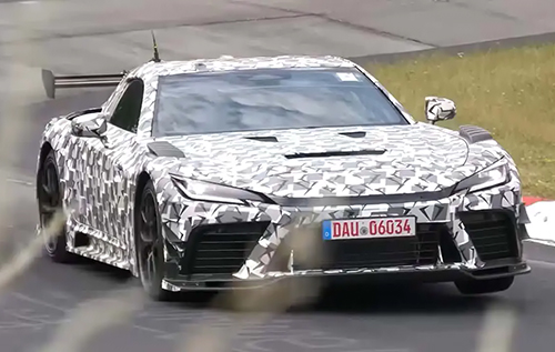 Toyota вивела на тести в Німеччині оновлений суперкар GR GT. ВІДЕО Toyota вивела на тести в Німеччині оновлений суперкар GR GT. ВІДЕО