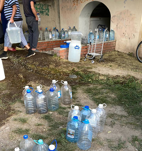 Окупований Маріуполь залишився без світла та води Окупований Маріуполь залишився без світла та води