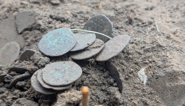 На Полтавщині знайшли скарб із монет XIV століття На Полтавщині знайшли скарб із монет XIV століття