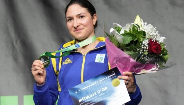 Україна здобула п'ять нагород на Євро-2026 з фехтування