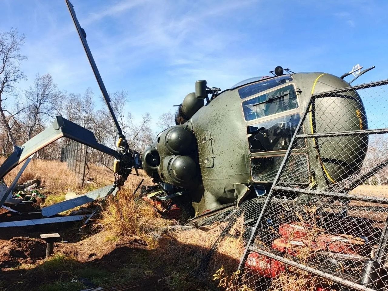 На Камчатці впав російський вертоліт Мі-8: є постраждалі На Камчатці впав російський вертоліт Мі-8: є постраждалі