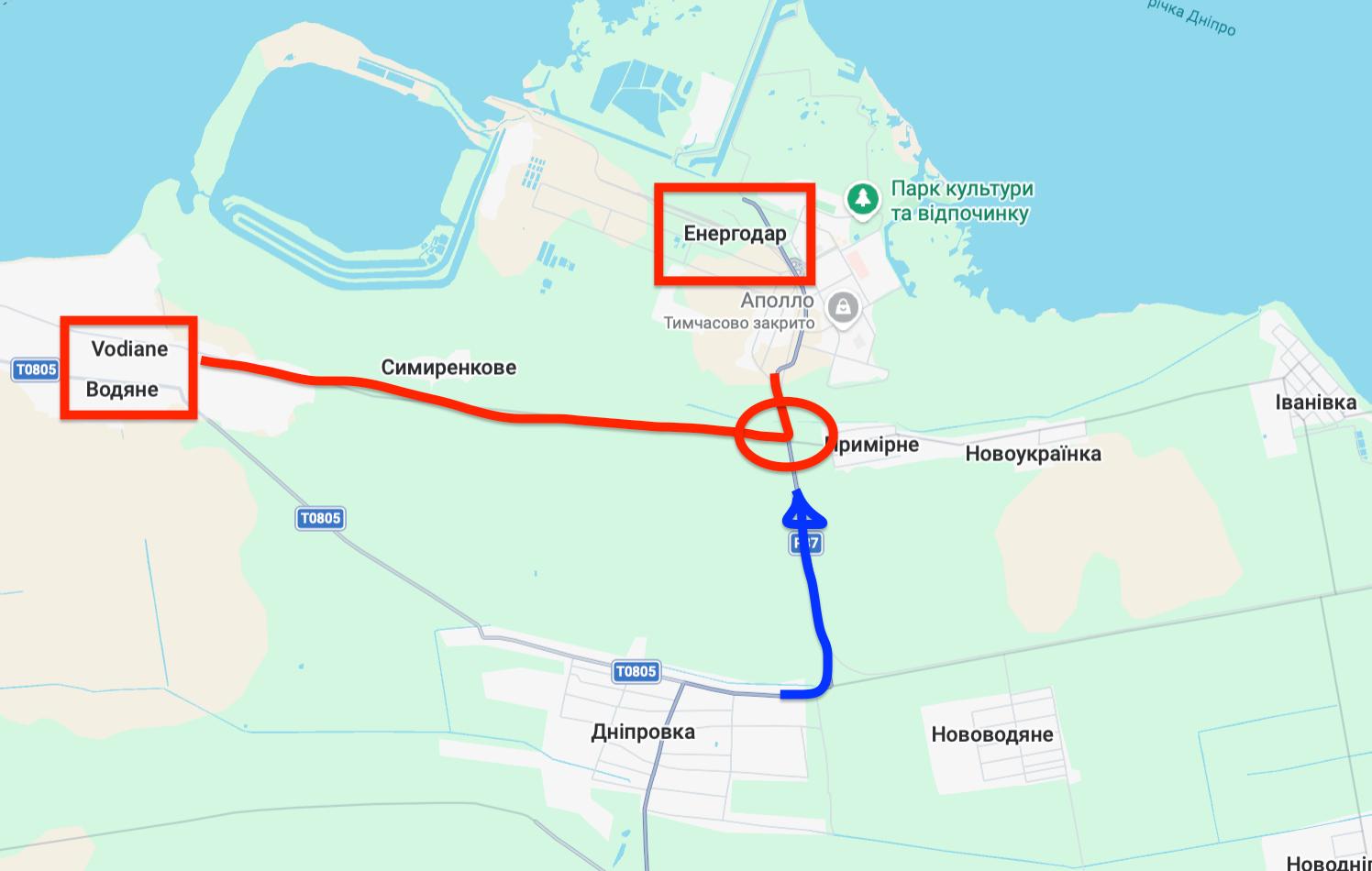 РФ замінувала дорогу в Енергодар, щоб перетворити на другі Олешки, - Андрющенко РФ замінувала дорогу в Енергодар, щоб перетворити на другі Олешки, - Андрющенко