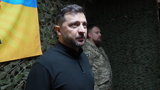 Президент Зеленський відвідав позиції ЗСУ у Запорізькій області 