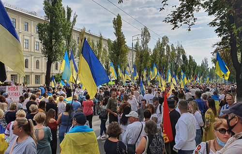 У Києві проходить Марш захисників. ФОТО. ВіДЕО