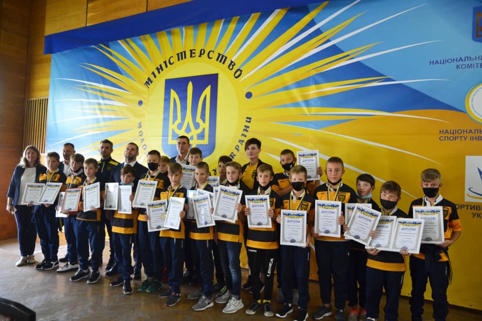 В Мінспорту відбулось вручення дипломів Чемпіонів України з регбі 2020 року серед юнаків