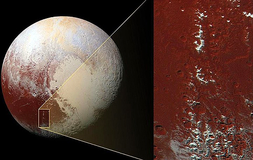 Похоже, тайна заснеженных пиков Плутона разгадана