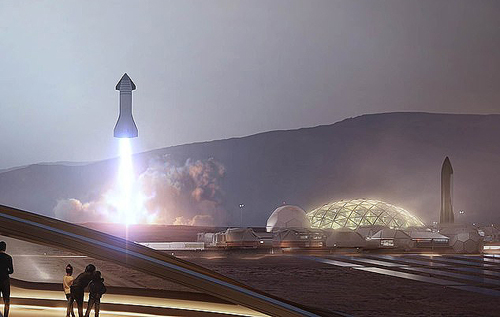 Илон Маск объявил Марс "свободной планетой", где не будут соблюдаться законы землян
