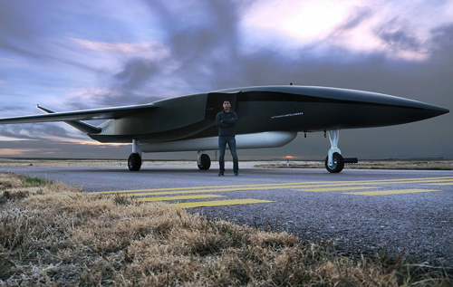 В США представили беспилотный самолет, способный запускать небольшие спутники