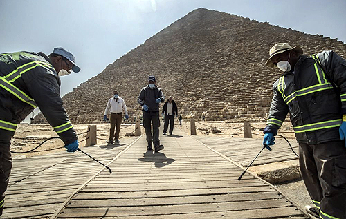 С 3 января туристам без масок в Египте грозят штрафы