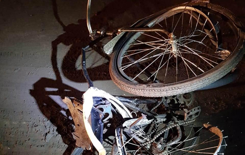 Син експоліцейського влаштував п'яну ДТП і намагався втекти з тілом збитого велосипедиста у багажнику