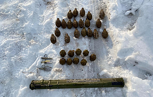 Вдома у жителя Станиці Луганської виявили схованку зі зброєю та боєприпасами