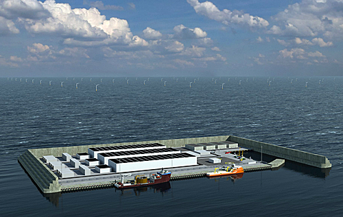У берегов Дании построят чудо-остров, который обеспечит энергией миллионы домов