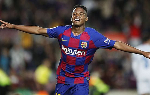 Нападающий "Барселоны" назван лучшим молодым футболистом планеты