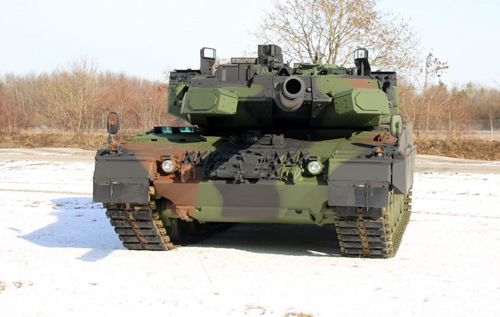 Германия получит самый продвинутый вариант танка Leopard 2, оснащенный комплексом активной защиты