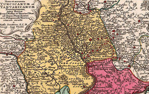 Історики показали мапу ХVIII століття зі словом "Україна"