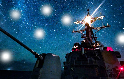 Корабли американских ВМС встретились с неопознанными дронами в открытом море