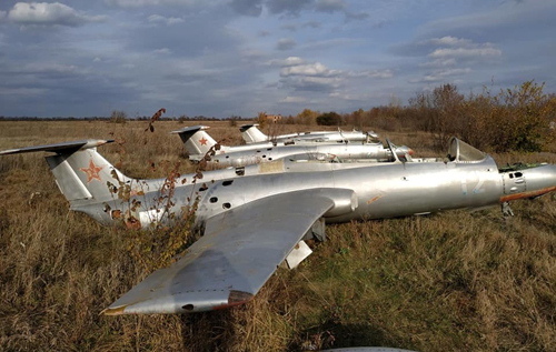 В сети показали, как выглядит "кладбище самолетов" под Харьковом. ВИДЕО