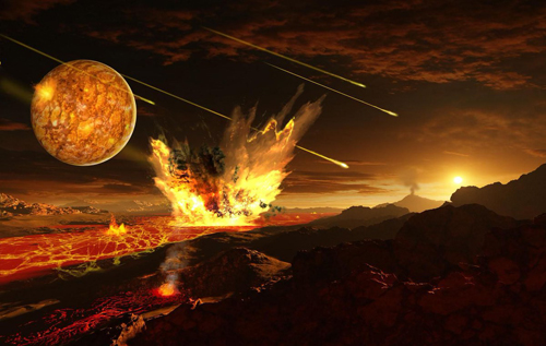 Ранняя Земля подвергалась бомбардировке астероидов размером с город
