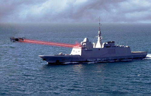 И на земле, и на море: во Франции испытывают боевой лазер