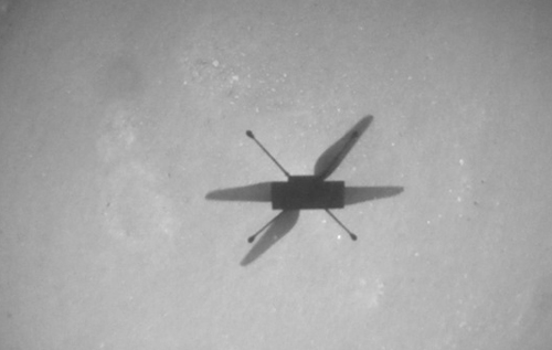 Вертолет NASA пролетел на Марсе рекордные полтора километра
