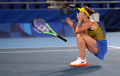Свитолина в невероятном матче выиграла первую теннисную медаль в истории Украины на Олимпийских играх