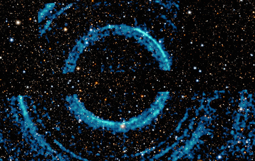 NASA впервые сфотографировало кольца вокруг черной дыры. ВИДЕО
