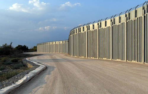 Греция построила 40 километров забора на границе с Турцией
