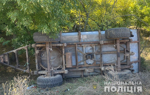 В Одеській області перекинувся трактор з причепом, загинув хлопчик