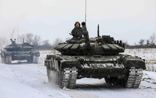 На Чернігівщині українці зупинили колону російських танків. ВІДЕО