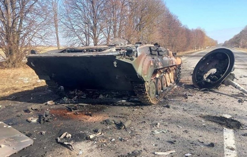Знищено окупантів та їх техніку: українські військові здійснили контратаку під Маріуполем