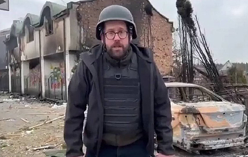 Як виглядає Ірпінь після обстрілу окупантами: німецький журналіст показав злочини Путіна. ВІДЕО