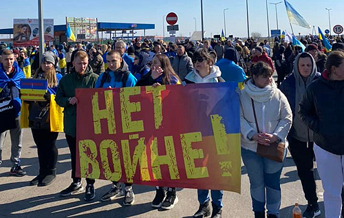 У Польщі кілька сотень активістів заблокували проїзд російським фурам. ФОТО. ВІДЕО