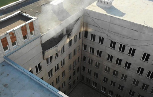 У Харкові росіяни обстріляли лікарню та житлові будинки