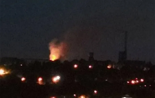 Горів та детонував: в окупованому Донецьку трапилася пожежа на складі боєприпасів бойовиків
