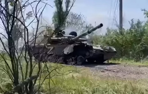 Граната в люк: бійці ТРО показали, як знищили ворожий танк. ВІДЕО