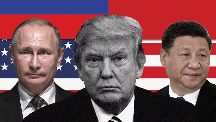 Путин, Трамп и Си Цзиньпин