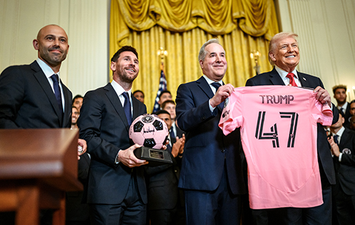 «Ми любимо чемпіонів»: Трамп зустрівся з Мессі у Білому домі та назвав його кращим за Пеле. ФОТО. ВІДЕО