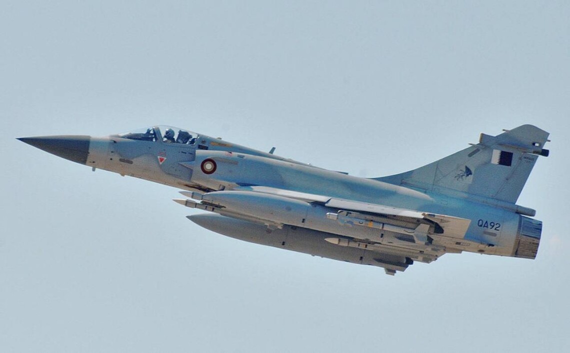 Повітряні Сили повідомили про аварію винищувача Mirage-2000