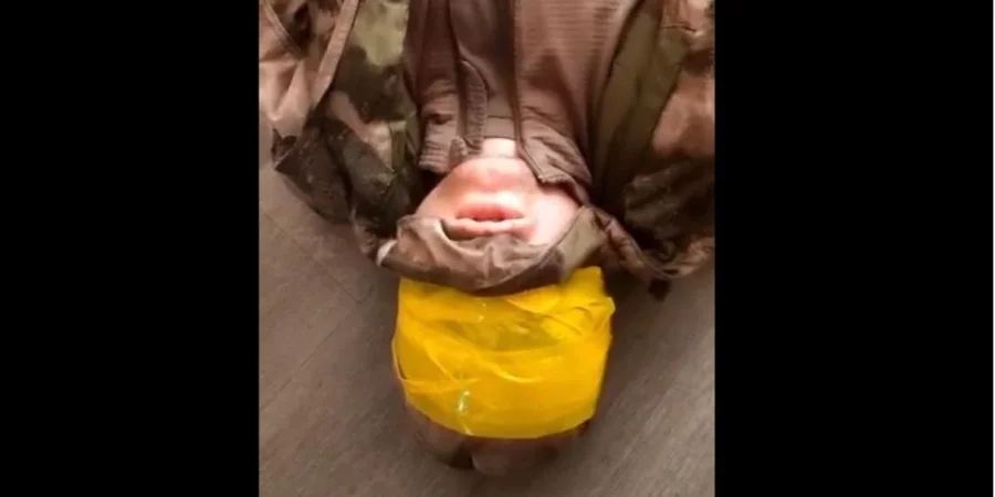 Захоплений у полон елітний російський спецназовець ГРУ заплакав під час допиту. ВІДЕО