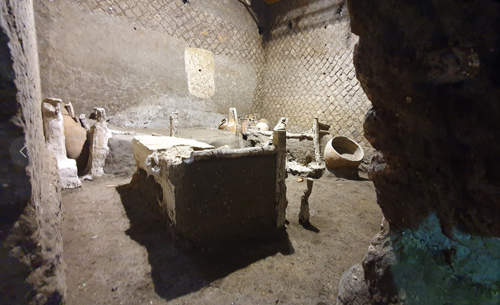 Археологи нашли комнату древнеримской виллы, в которой жили рабы. ВИДЕО