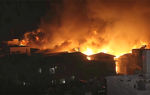 В Японії вирує масштабна пожежа: вогонь знищив вже 170 будівель