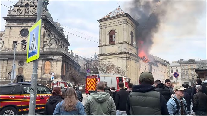 У ЮНЕСКО відреагували на удар по Бернардинському монастирю у Львові, який входить до об'єкту Всесвітньої спадщини