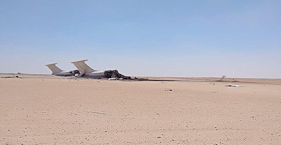 Уничтожение украинских Ил-76ТД в Ливии