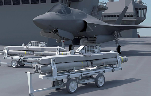 Британские палубные F-35B вооружат инновационной крылатой мини-ракетой